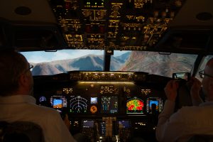 Pit`s Canyon tour with 737 flightsimulator