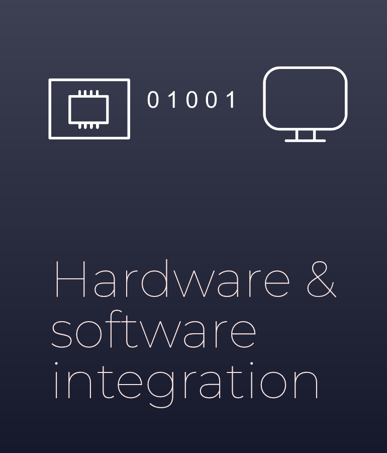 Nahtlose Integration von Hardware und Software